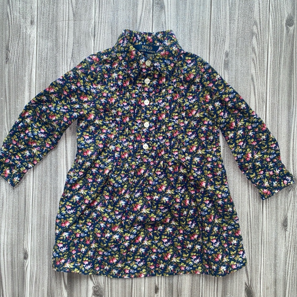 Ralph Lauren Floral Button-Up Dress